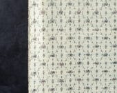 Vintage Japanese Tsumugi Silk Kimono Fabric Scrap / Traditional Textile Remnant 61.8"