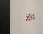 Vintage Japanese Silk Kimono Fabric Scraps, Upcycled Remnants for Sewing and Crafting, Antique Dyed Textile 50.4"/EIU18/65