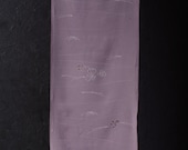 Japanese Fabric Silk Textile Vintage Kimono Antique Boro Patch Kusakizome Dyed 37.8"/EIL71/60