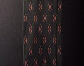 Japanese Fabric Cotton Textile Vintage Kimono Antique Boro Patch KASURI Woven 43.7"/EIR83/55