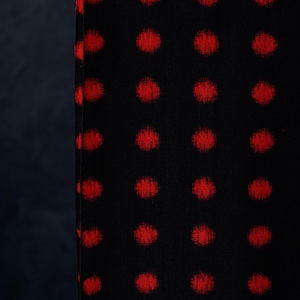 Materiał na kimono z japońskiej wełny vintage / Tkanina do patchworku / Era Showa 61"/EIZ47/110