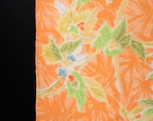 Vintage Japanese Silk Kimono Fabric Scrap 62.6"/EIX96/70