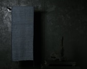 Japanese Fabric Cotton Textile Vintage Kimono Antique Boro Patch Indigo Blue KASURI Woven 53.1"/EIJ06/85