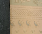 Japanese Fabric Silk Textile Vintage Kimono Antique Boro Patch Kusakizome Dyed 78.7"/EIK50/160