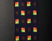 Japanese Fabric Wool Textile Vintage Kimono Antique Boro Patch Woven 41.3"/EIR71/65