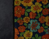 Vintage Japanese Wool Kimono Fabric Scrap / Showa Era Textile Remnant / Sewing, Patchwork & Upcycling Material 62.2"