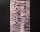 Japanese Fabric Silk Textile Vintage Kimono Antique Boro Patch SHIBORI Dyed 41.3"/EIS83/45