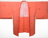 HAORI Japanese Vintage Kimono Silk Antique Jacket Robe Dress Dyed Textile/EB898/550