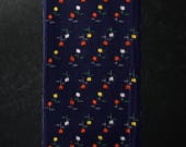 Japanese Fabric Wool Textile Vintage Kimono Antique Boro Patch Woven 36.2"/EIS92/65