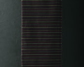 Japanese Fabric Wool Textile Vintage Kimono Antique Boro Patch Kusakizome Woven 39"/EIP11/70