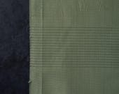 Vintage Japanese Oshima Tsumugi Silk Textile / Kimono Fabric Scrap / Traditional Weaving 63.8"