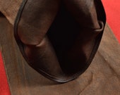 Japanese Fabric Linen Textile Vintage Kimono Antique Boro Patch Kusakizome SAKABUKURO Dyed 28.3"/EGL62/285