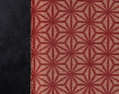 Vintage Japanese Wool Kimono Fabric Scrap / Patchwork Craft Textile / Showa Era 60.6"
