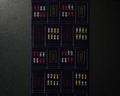 Japanese Fabric Wool Textile Vintage Kimono Antique Boro Patch Woven 41.3"/EIS78/80