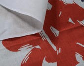 Japanese Fabric Cotton Textile Vintage Kimono Antique Boro Patch Kusakizome TENUGUI Dyed 35.4"/EIG88/45