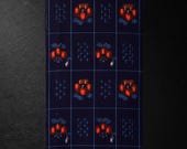 Vintage Japanese Wool Kimono Fabric Scrap, Authentic Wool Remnants for Sewing, Patterned Textile, Retro Piece 36.6"/EIU30/65