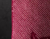 Japanese Fabric Silk Textile Vintage Kimono Antique Boro Patch SHIBORI Dyed 36.6"/EIT48/40