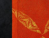 Vintage Japanese Silk Kimono Fabric Scrap Remnant / Traditional Textile / Wabi-Sabi 37.8"
