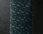 Japanese Fabric Wool Textile Vintage Kimono Antique Boro Patch Kusakizome Woven 39.8"/EIJ95/85