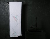 Japanese Fabric Silk Textile Vintage Kimono Antique Boro Patch Kusakizome SHIBORI Dyed 41.3"/EIH91/55