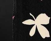 Vintage Japanese Wool Kimono Fabric Scrap 37.4"/EIV34/80