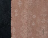 Vintage Japanese Omeshi Silk Kimono Fabric Scrap / Traditional Textile Remnant 63"