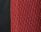 Japanese Fabric Silk Textile Vintage Kimono Antique Boro Patch Kusakizome Woven 40.6"/EIK97/65