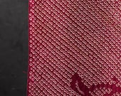 Japanese Fabric Silk Textile Vintage Kimono Antique Boro Patch SHIBORI Dyed 36.6"/EIT47/40