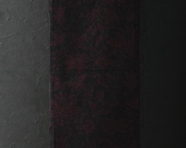 Japanese Fabric Wool Textile Vintage Kimono Antique Boro Patch Kusakizome Woven 40.9"/EIP39/75