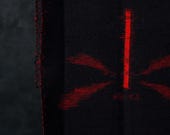 Vintage Japanese Wool Kimono Fabric Scrap / Showa Era Textile Remnant / Sewing, Patchwork & Upcycling Material 60.6"