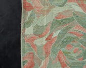 Vintage Japanese Wool Kimono Fabric Scrap / Showa Era Textile Remnant / Sewing, Patchwork & Upcycling Material 64.6"