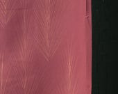 Japanese Fabric Silk Textile Vintage Kimono Antique Boro Patch Kusakizome Dyed 44.1"/EIN79/70