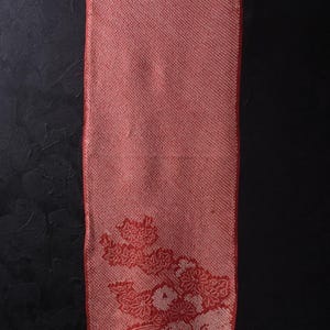 Japanese Fabric Silk Textile Vintage Kimono Antique Boro Patch Kusakizome SHIBORI Dyed 39&quot;/EIK71/55