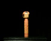 Japanese Wooden Doll Vintage Ornament KOKESHI Antique Sculpture Figurine 1945-/H 11.8"/EIC97/615