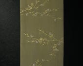 Vintage Japanese Silk Kimono Fabric Scraps, Upcycled Remnants for Sewing and Crafting, Antique Dyed Textile 52"/EIU14/70