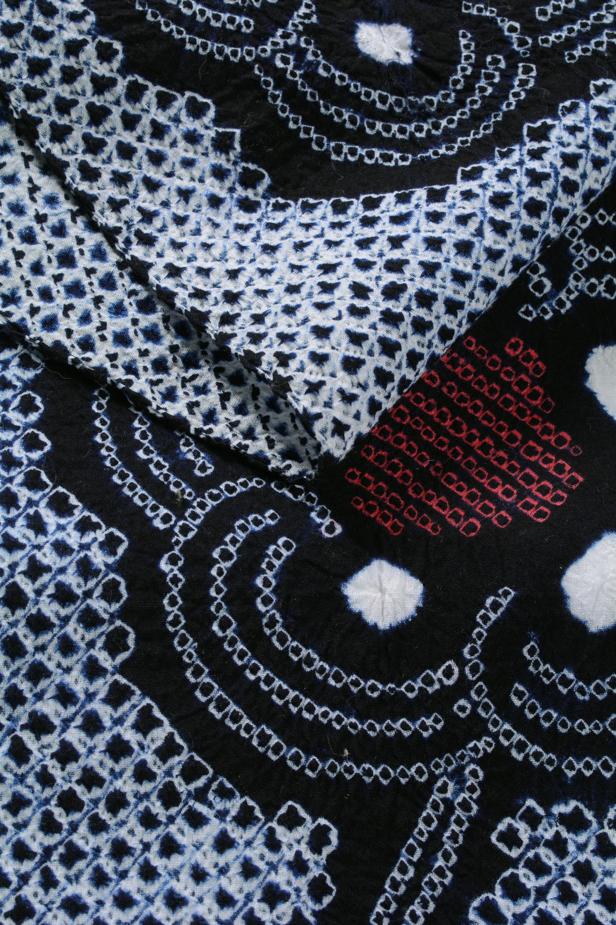 着物  生地 Japanese Fabric Cotton Textile Vintage Kimono Antique Boro Patch