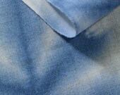 Japanese Fabric Cotton Textile Vintage Kimono Antique Boro Patch Indigo Blue SEKKA SHIBORI Dyed 49.6"/EIG79/45