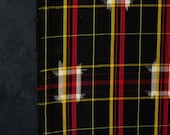 Vintage Japanese Wool Kimono Fabric Scrap / Showa Era Textile Remnant / Sewing, Patchwork & Upcycling Material 64.6"