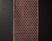 Japanese Fabric Silk Textile Vintage Kimono Antique Boro Patch MEISEN Woven 37"/EIS38/30