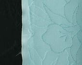 Japanese Fabric Silk Textile Vintage Kimono Antique Boro Patch Kusakizome Dyed 39.4"/EIR33/75