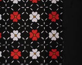 Japanese Fabric Wool Textile Vintage Kimono Antique Boro Patch Kusakizome Dyed 40.9"/EIN37/65