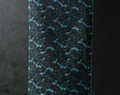 Japanese Fabric Wool Textile Vintage Kimono Antique Boro Patch Kusakizome Woven 39.8"/EIJ94/85