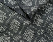 Japanese Fabric Silk Textile Vintage Kimono Antique Boro Patch Kusakizome SHIBORI Dyed 42.1"/EIE62/50