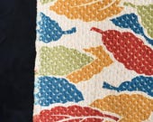 Vintage Japanese Silk Shibori Kimono Fabric Scrap 50.4"/EIY84/70