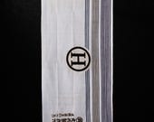 Vintage Japanese Tenugui Cloth, Showa Era Traditional Cotton Textile 35"/EIX55/50