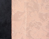 Vintage Japanese Silk Kimono Fabric Scrap Remnant / Traditional Textile / Wabi-Sabi 64.6"