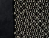 Vintage Japanese Tsumugi Silk Kimono Fabric Scrap / Traditional Textile Remnant 57.5"