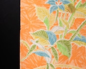 Vintage Japanese Silk Kimono Fabric Scrap 62.6"/EIX97/70