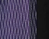 Japanese Fabric Wool Textile Vintage Kimono Antique Boro Patch Kusakizome Dyed 39.4"/EIP35/70