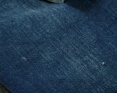 Japanese Fabric Cotton Textile Vintage Kimono Antique BORO RANRU Patch Indigo Blue SASHIKO 56.3"/EIE12/140